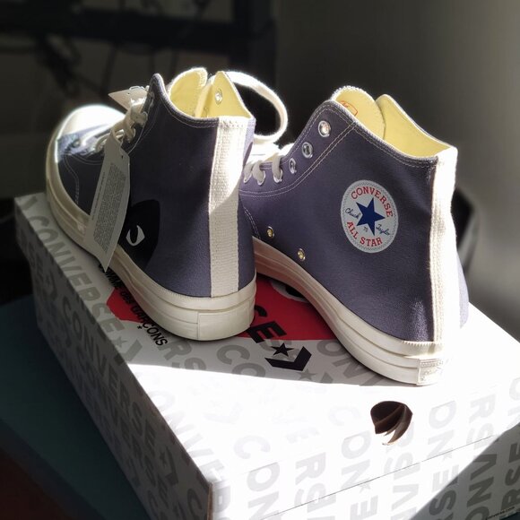 Converse Unisex Chuck Taylor High Top Converse Comme des Garçons (NEW w/tags) - Picture 6 of 8